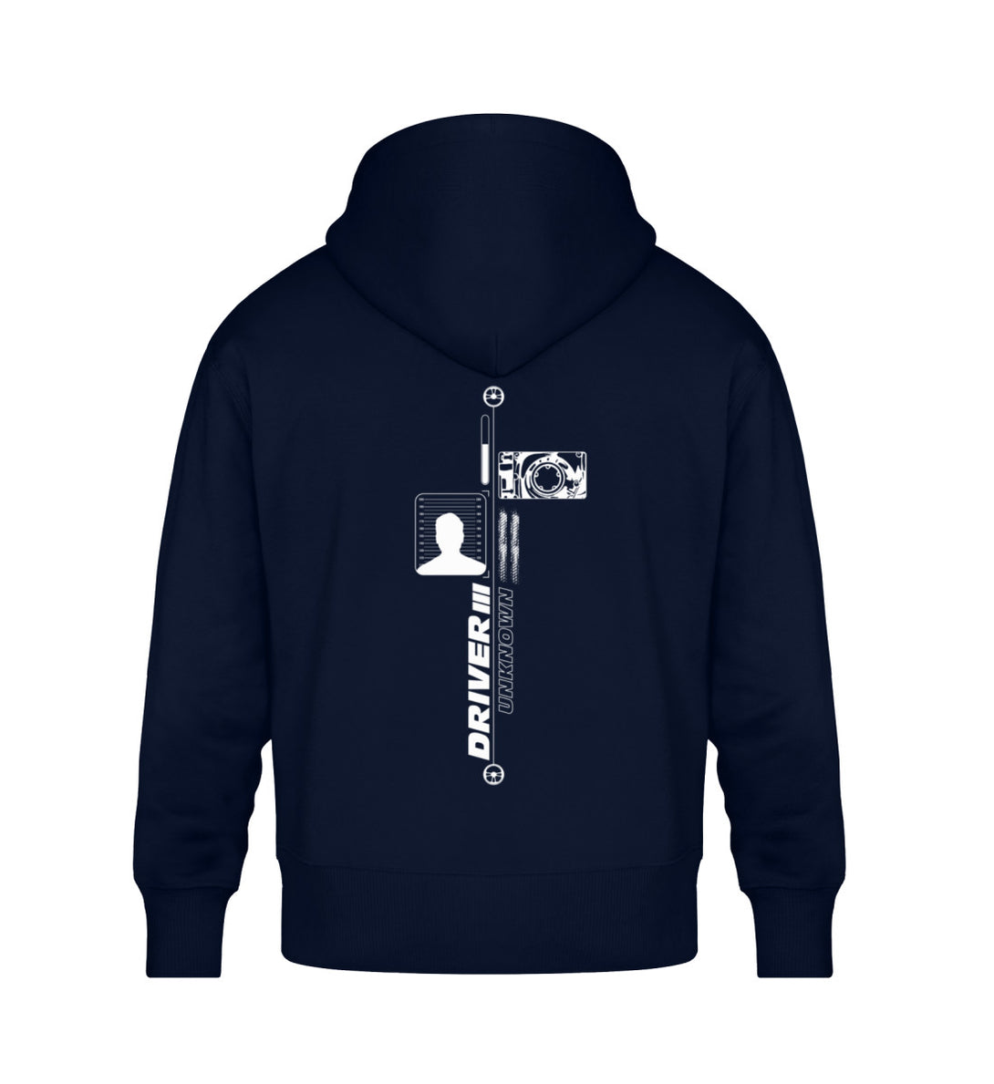 Unknown Driver | Oversized Hoodie | Backprint - Tuningmaniac