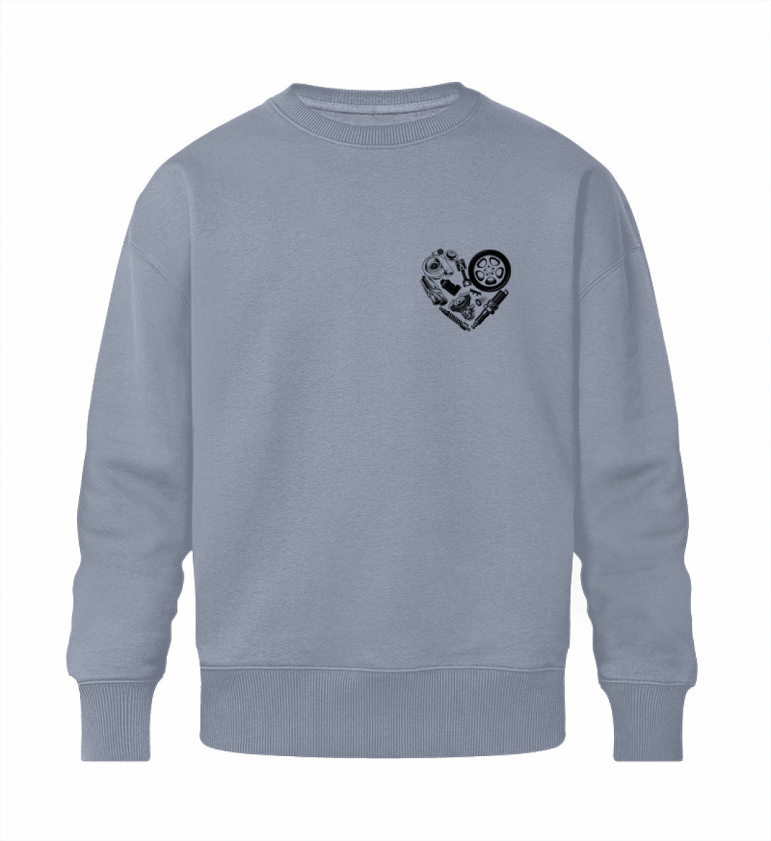 Tuning Heart | Oversized Sweatshirt - Tuningmaniac