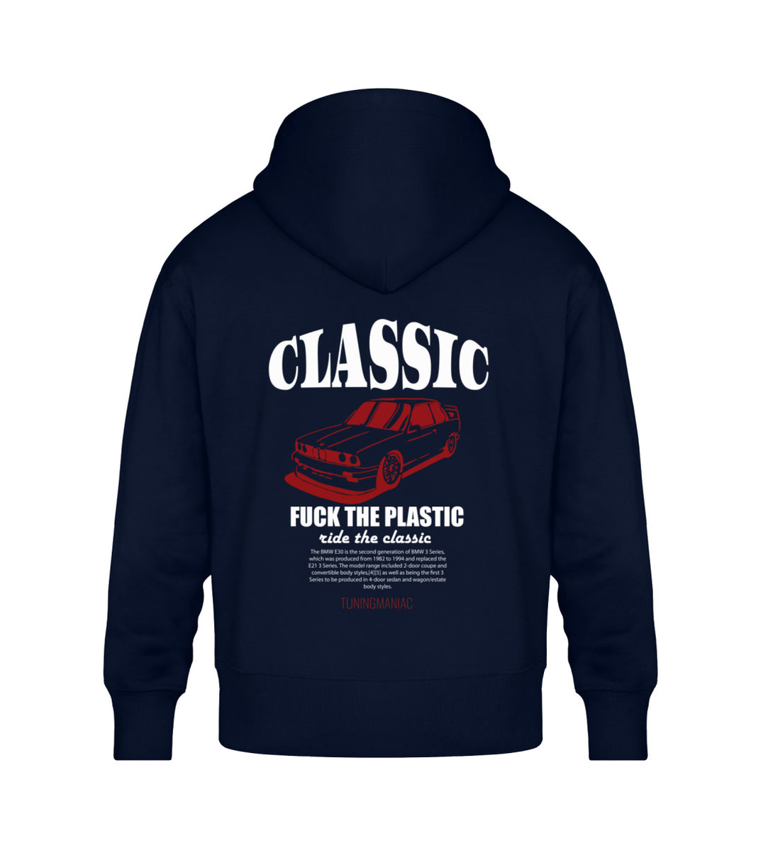 Ride Classic | Oversized Hoodie | Backprint - Tuningmaniac