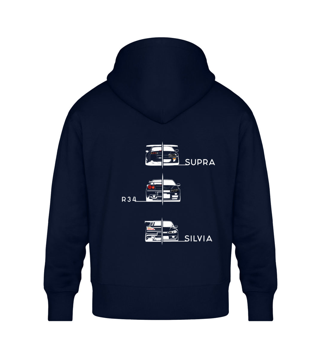 JDM Tuning | Oversized Hoodie | Backprint - Tuningmaniac