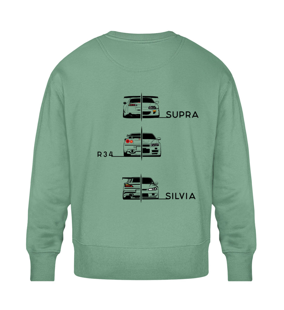 JDM Tuning | Oversized Sweatshirt | Backprint - Tuningmaniac