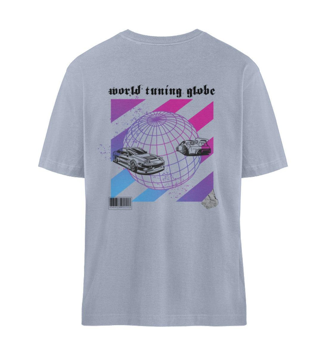 Tuning globe | T-Shirt | Relaxed Fit | Backprint - Tuningmaniac